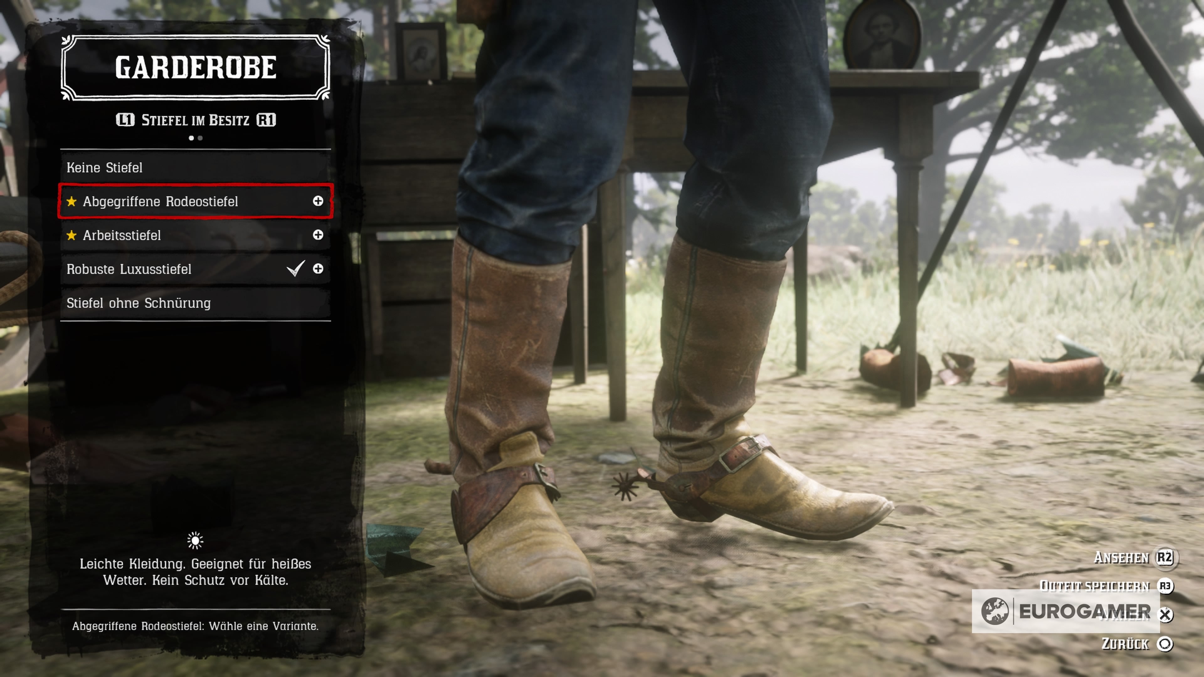 Red Dead Redemption 2 Alle Outfits und welche Kleidung ihr kaufen